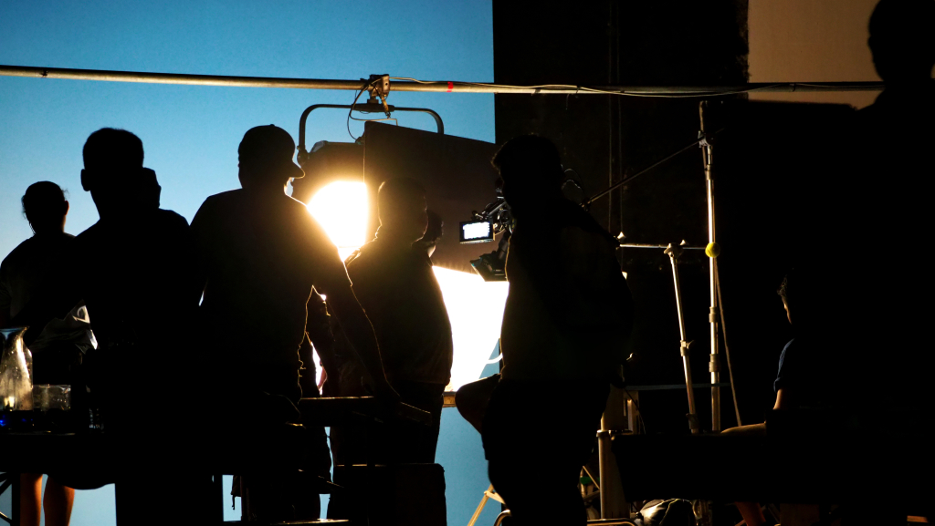 video production behind the scenes of making of TV commercial mo