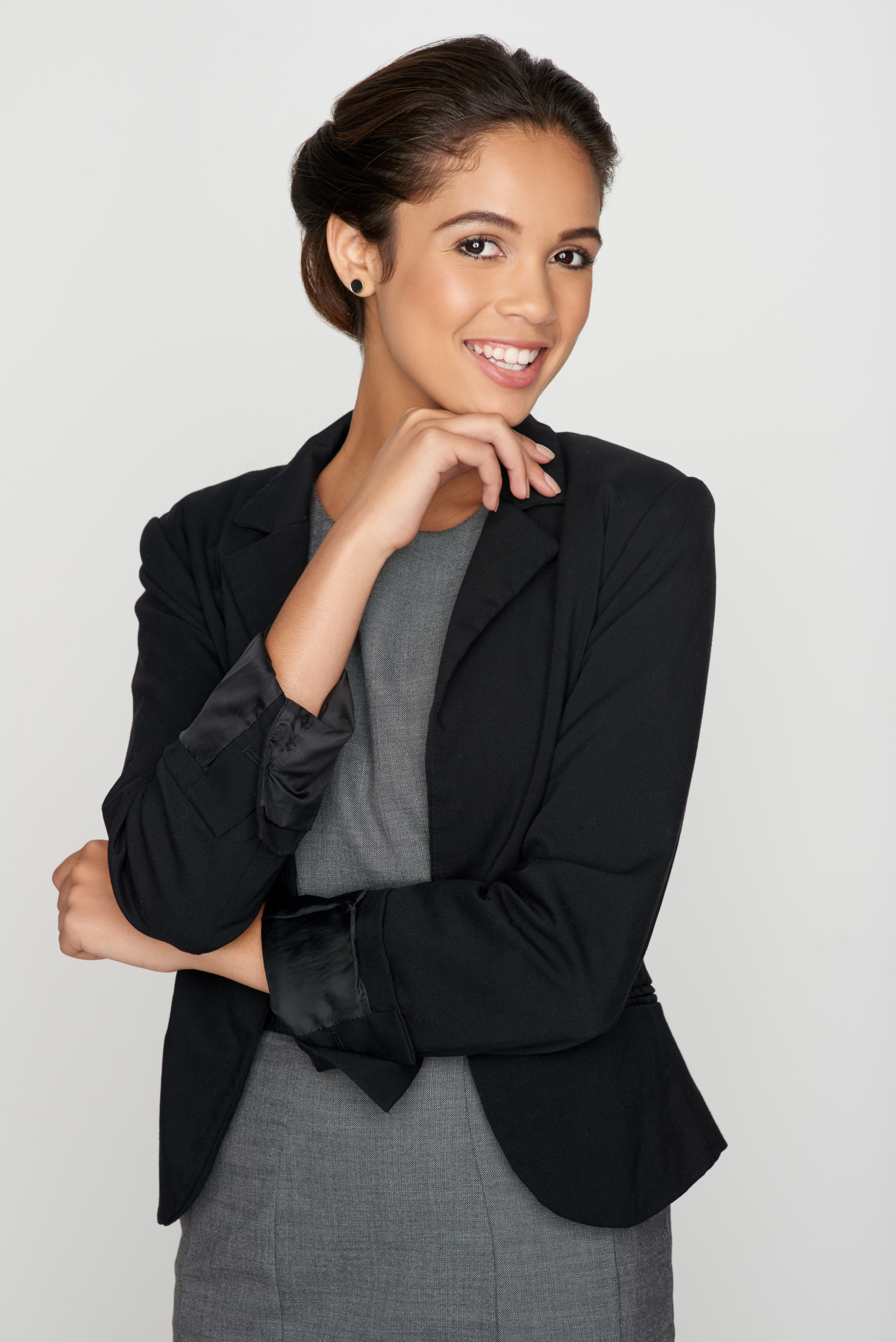 corporate headshots mobile studio setup at your business
